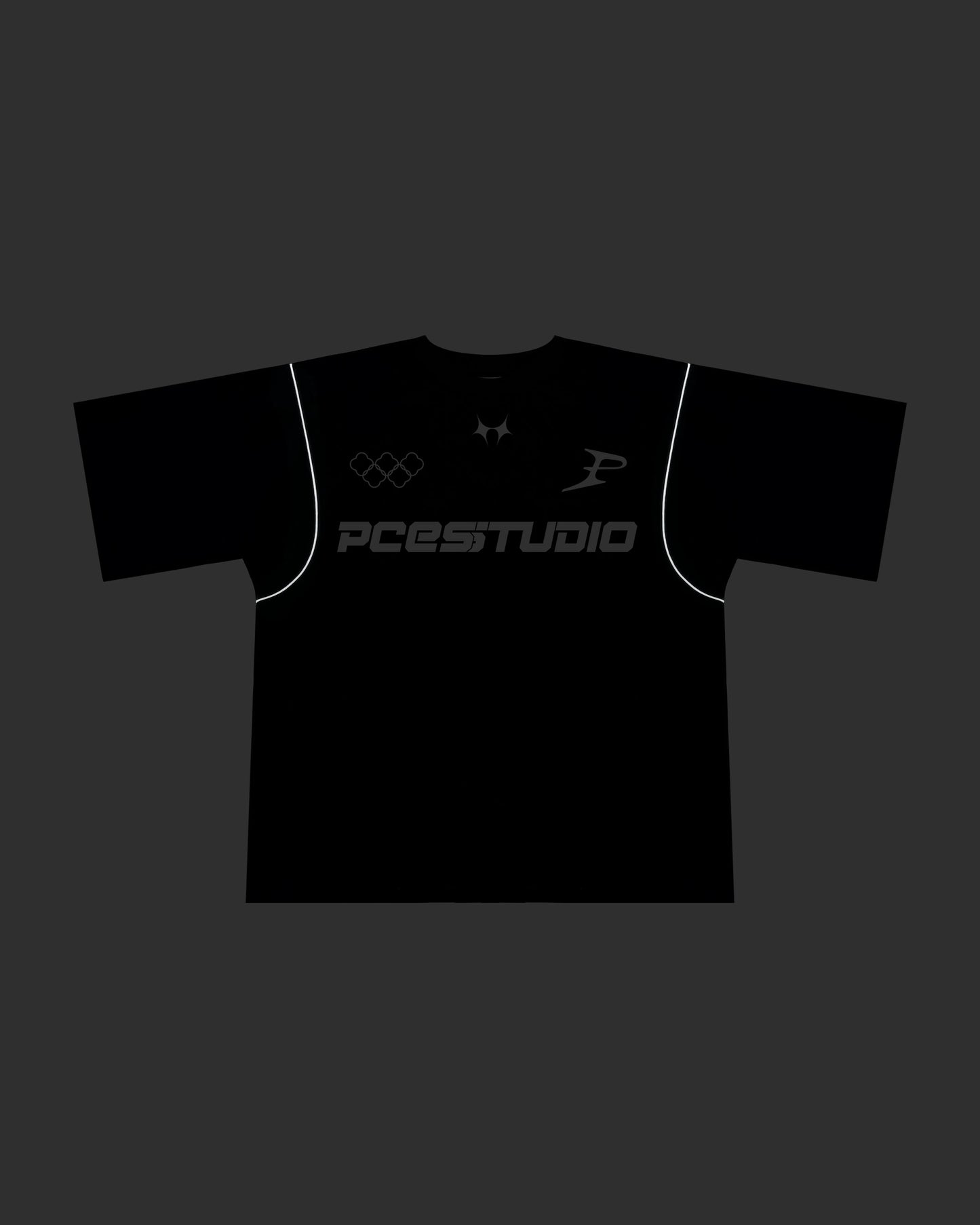 03 Patch Tee Games Black